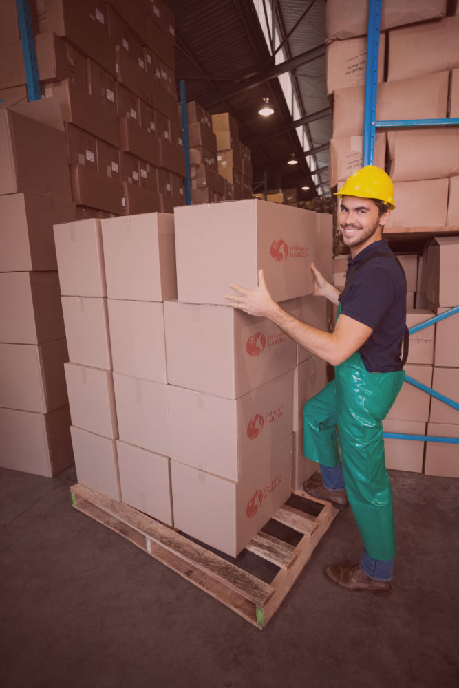 Fatima's Garden shipping Warehouse